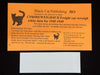 Black Cat Decals CPRREWEIGH45-H HO Freight Car Reweigh White Data for 1945-1949