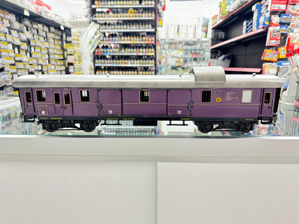 Wilag 105001 1-Gauge DRG Koln German Baggage Post Wagon Full Metal