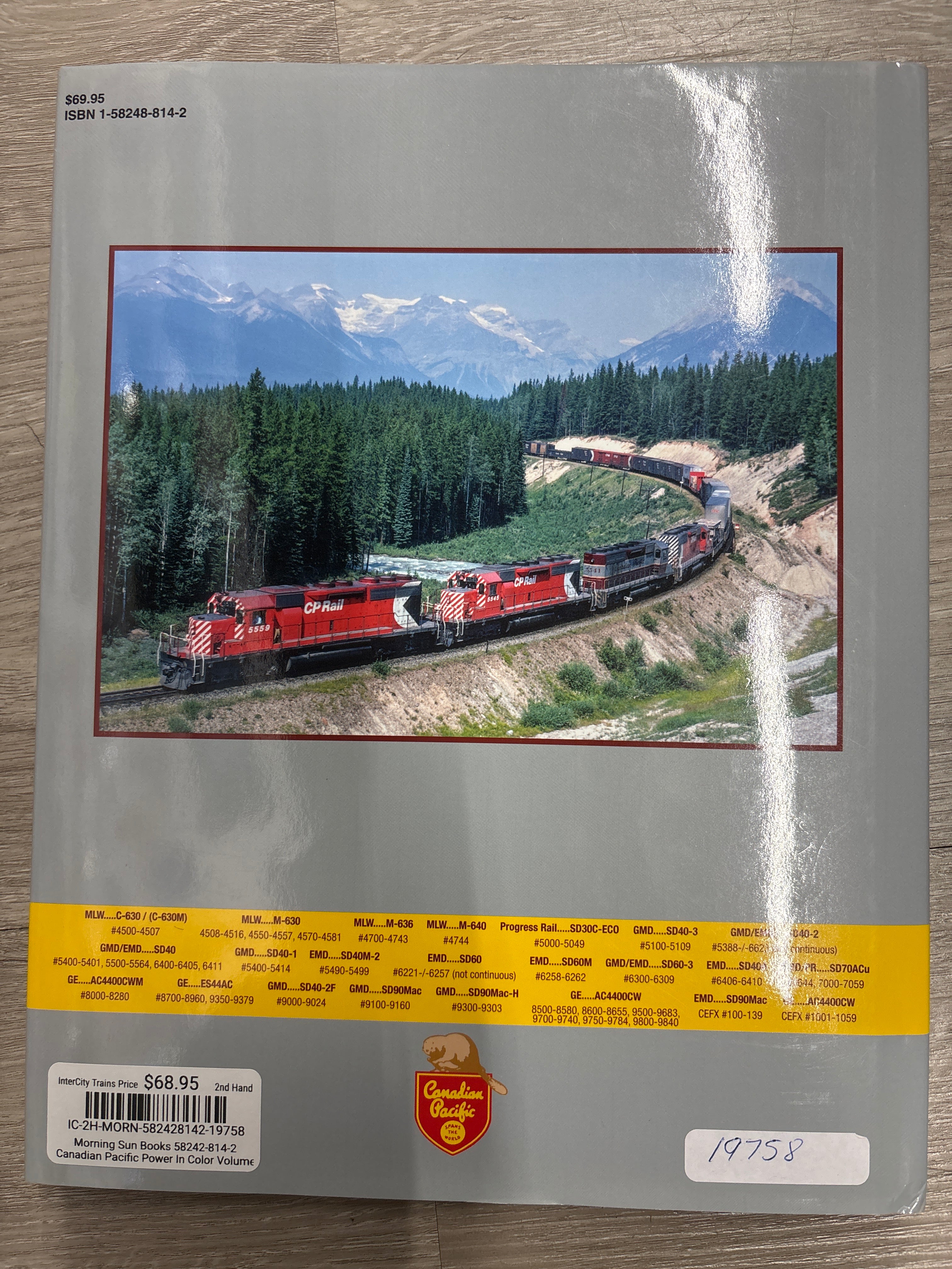 Morning Sun Books Canadian Pacific Power In Color Volume 4: Modern Six-Axle Road Power