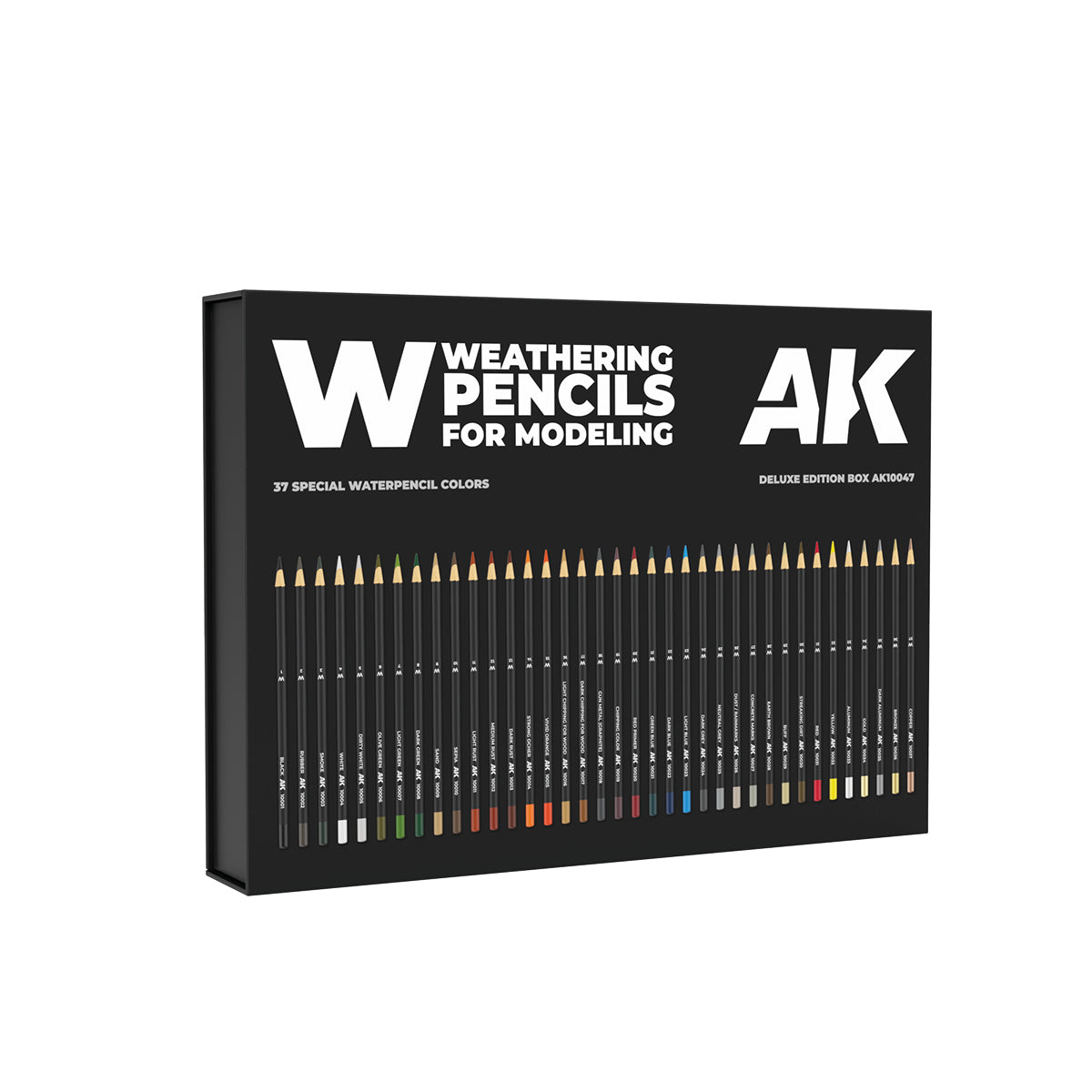 AK Interactive AK10047 Weathering Pencils - Full Range Boxed (All 37 Colours)