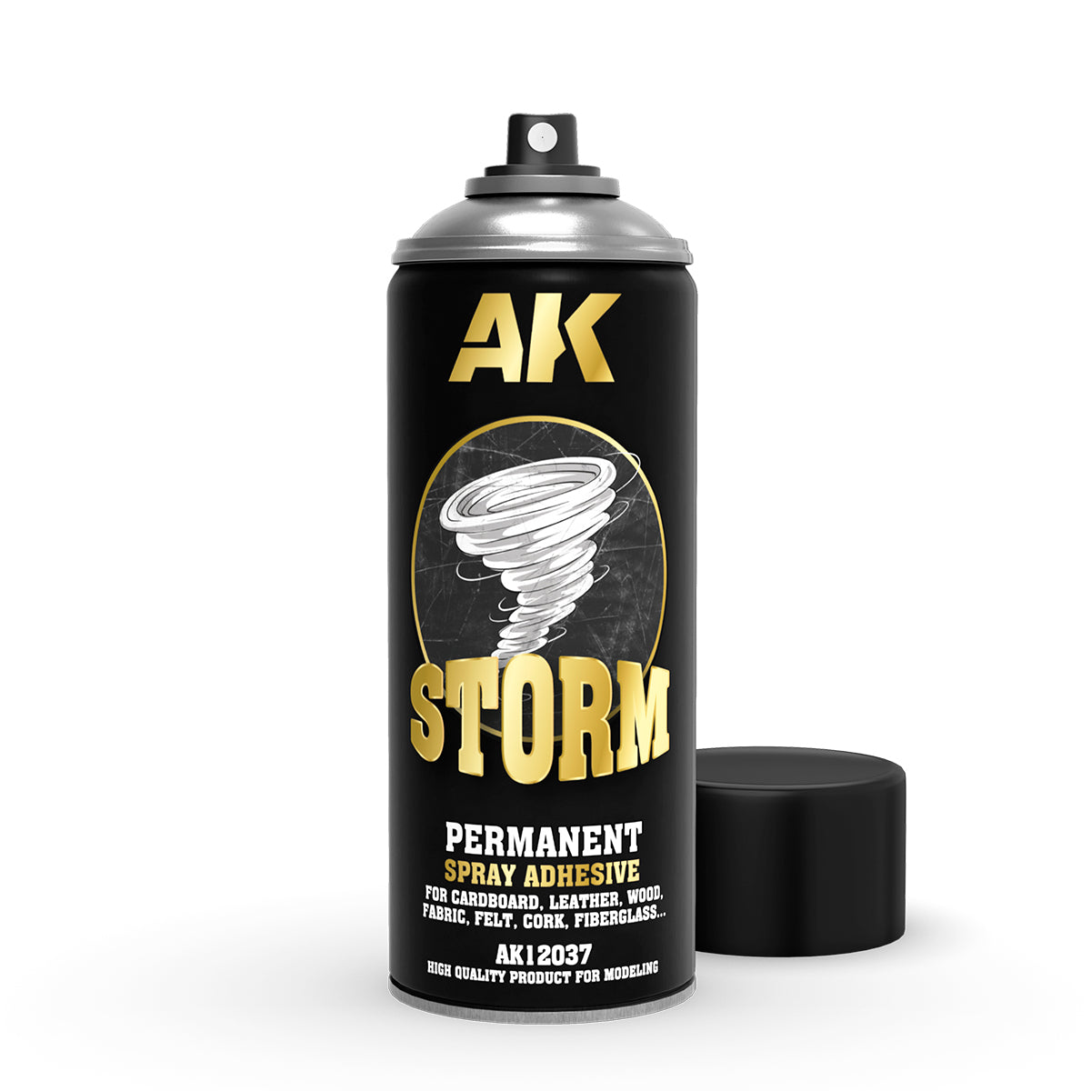 AK Interactive AK12037 AK Storm Permenant Spray Adhesive 400ml Aerosol