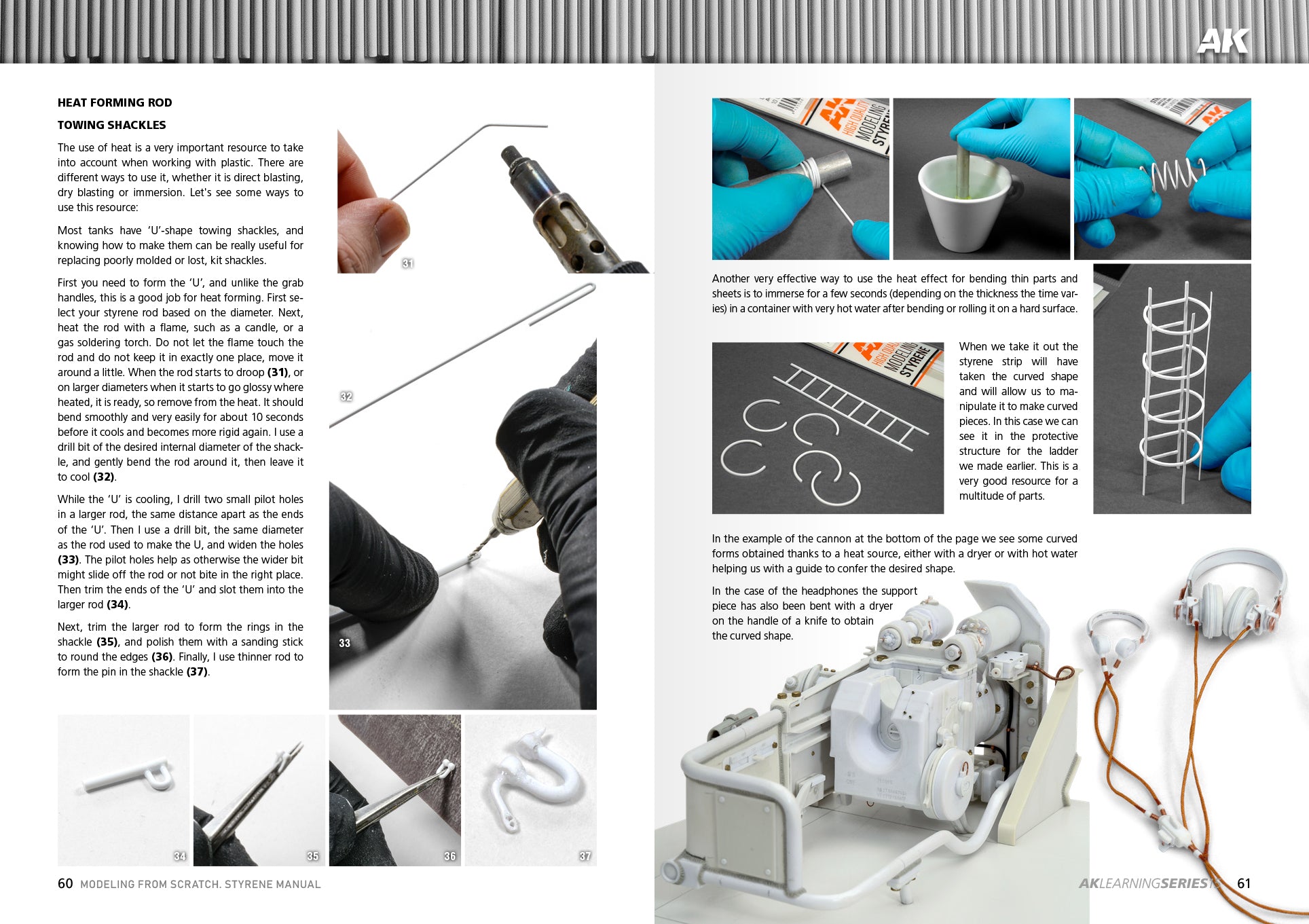 AK Interactive AK527 - Modelling from Scratch - Styrene Manual - 87 pages