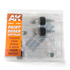 AK Interactive AK9047 Paint Doser Bottles - 4 pcs - 60ml