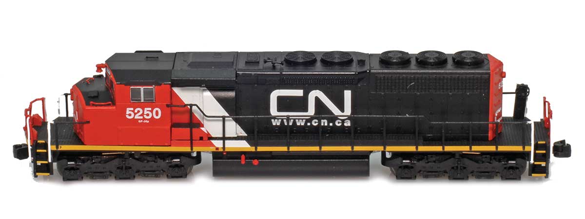 AZL Z Scale 64226-2 SD40-2W Diesel Locomotive Canadian National #5258