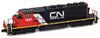 AZL Z Scale 64226-2 SD40-2W Diesel Locomotive Canadian National #5258