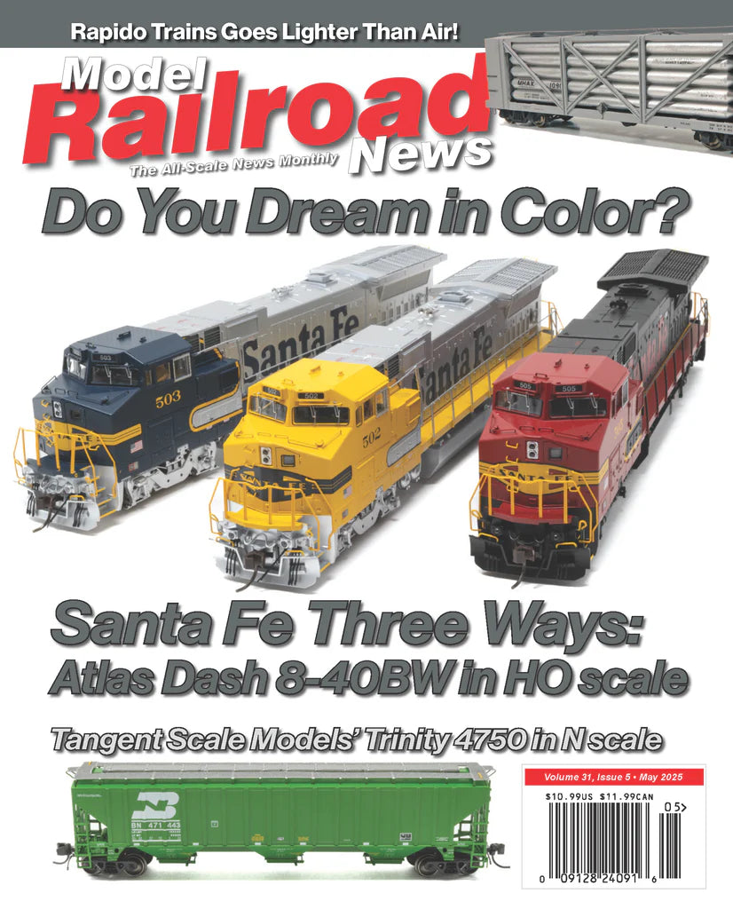 Model Railroad News May 2025