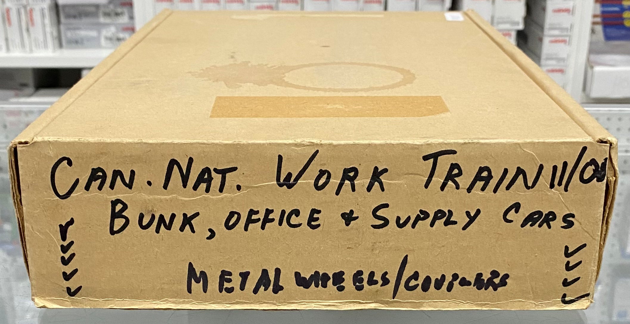 Mixed Vendors CNWORKTRAIN2 HO CN Work Train Bunk, Office and Supply Cars Canadian National (CN)