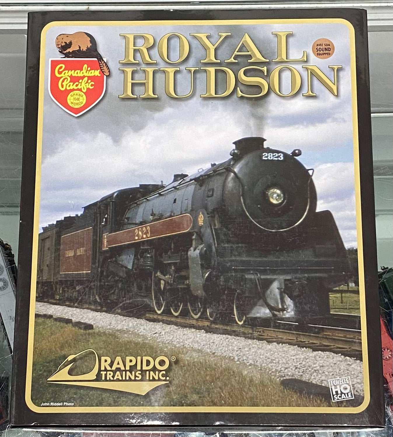 Rapido 600004 HO Royal Hudson H1c Coal Tender Steam Loco DCC/Sound Installed Canadian Pacific (CP) 2839 DCC & Sound