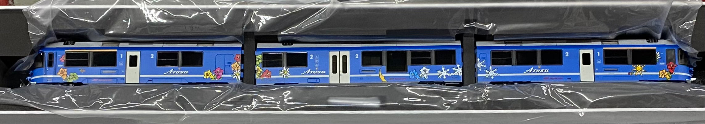 Bemo 7244100 HO RhB E-Triebzug ABe 8/12 "Allegra" Arosa OVP 3500 Analog DC