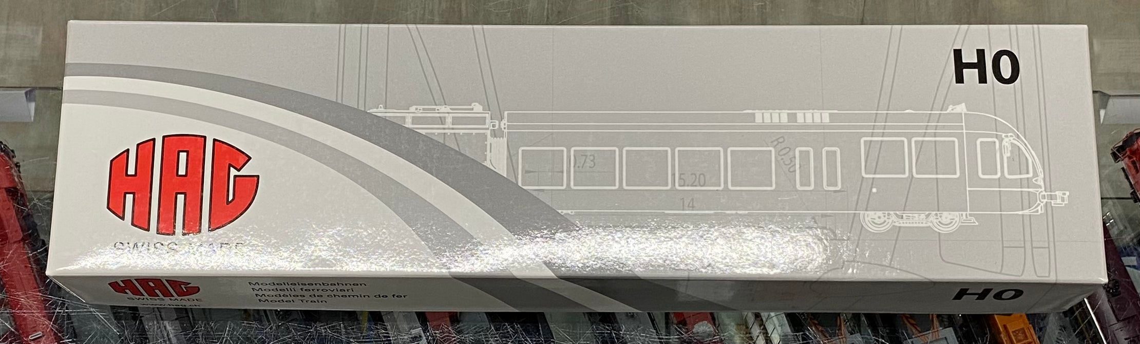 HAG 34009-20 HO SBB-CFF-FFS GTW 2/6 Elektrotriebwagen (TOP Blitz) 707-5 DCC