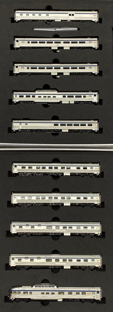 Rapido 550005 N Via Rail The Canadian 10-pc Passenger Set - Via Rail (VIA)