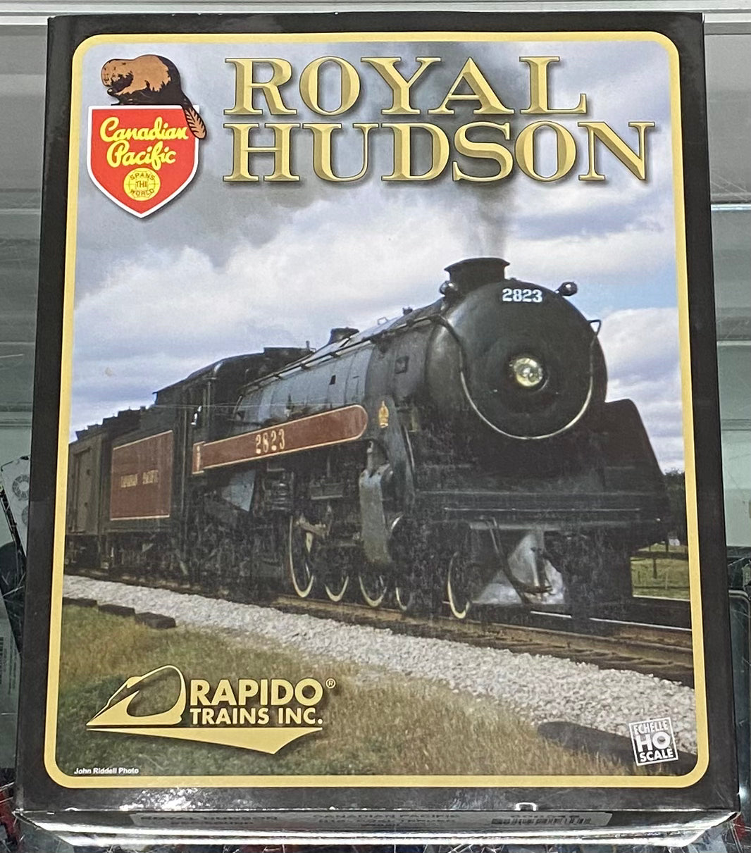 Rapido 600515 HO Royal Hudson H1d Coal Tender Steam Loco Rare Canadian Pacific (CP) 2858 DCC & Sound