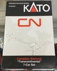 Kato 106-102-1 N 7 Car Set Transcontinental Passenger Cars Lighted Canadian National (CN)  (#4)