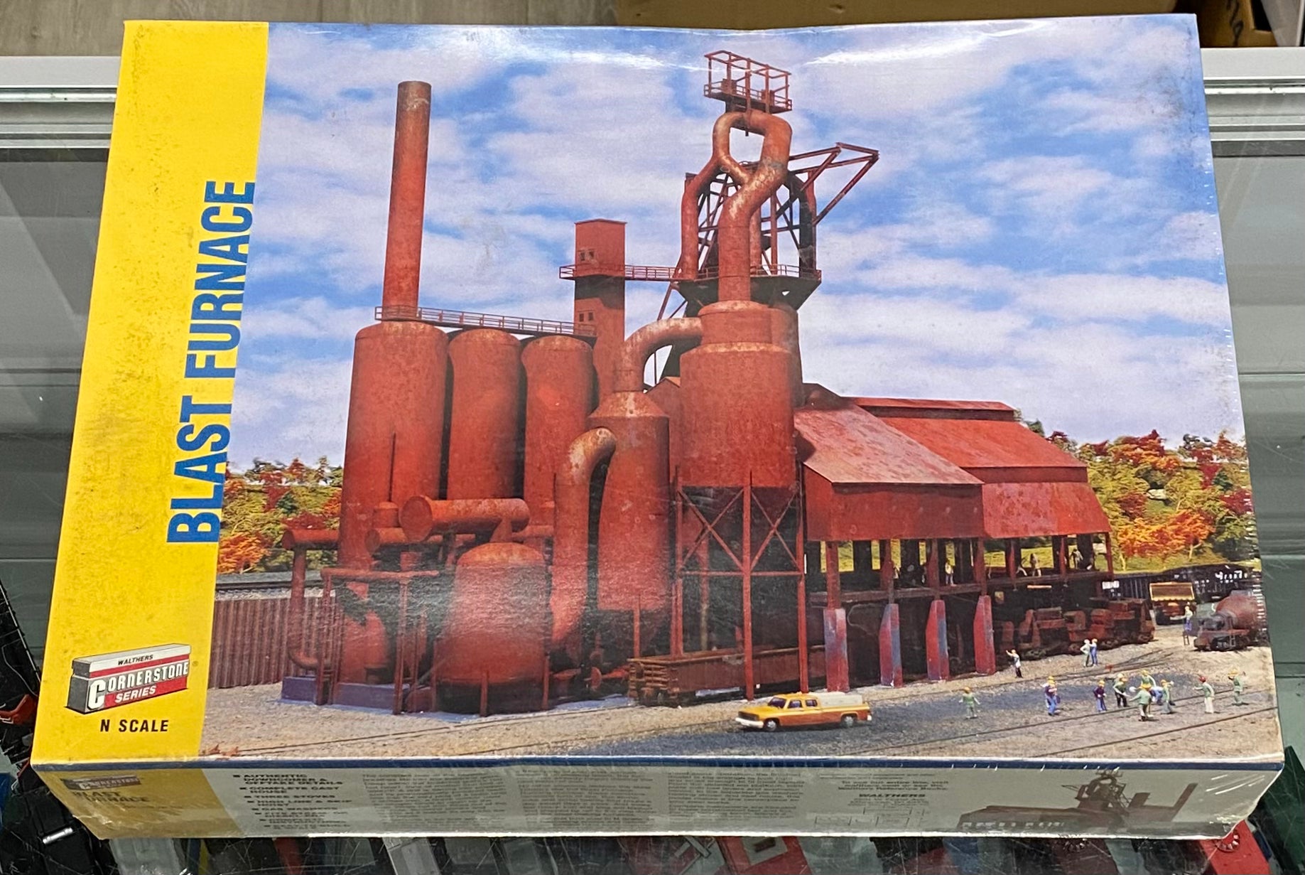 Walthers 933-3249 N Blast Furnace Very Rare Kit Still in Original Wrap
