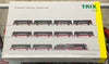 Trix 21237 HO DB Zehn Wagen Guterzug mit Stahlrohren mit BR 044 671-6 DCC & Sound