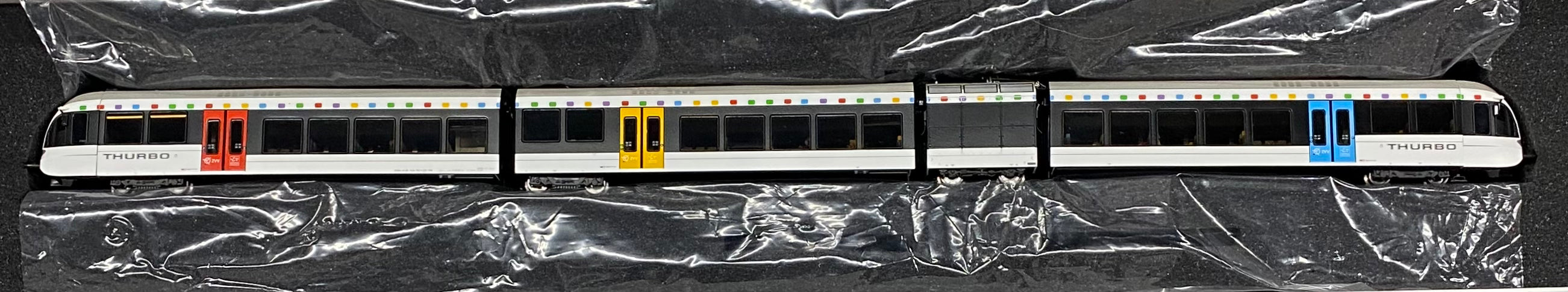 HAG 34101-20 HO SBB-CFF-FFS GTW 2/6 Elektrotriebwagen (Thurbo) 762-0 DCC