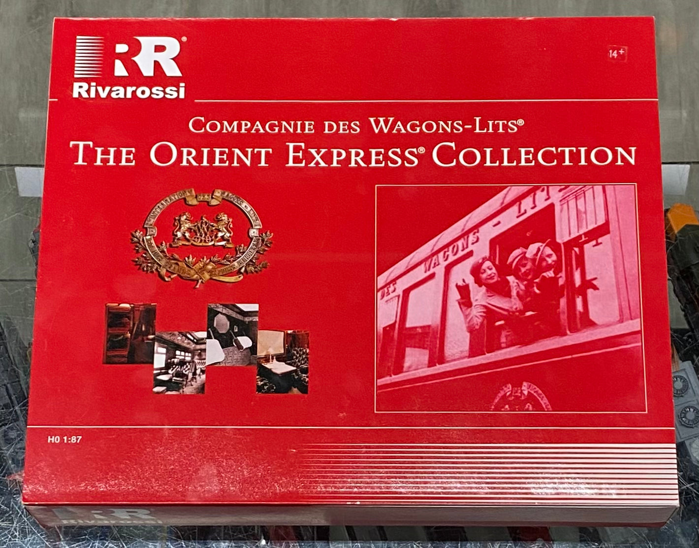 Rivarossi HR4089 HO OBB Ostende-Vienna-Express Carrozze Letti Set of 3 3516,3513,3502