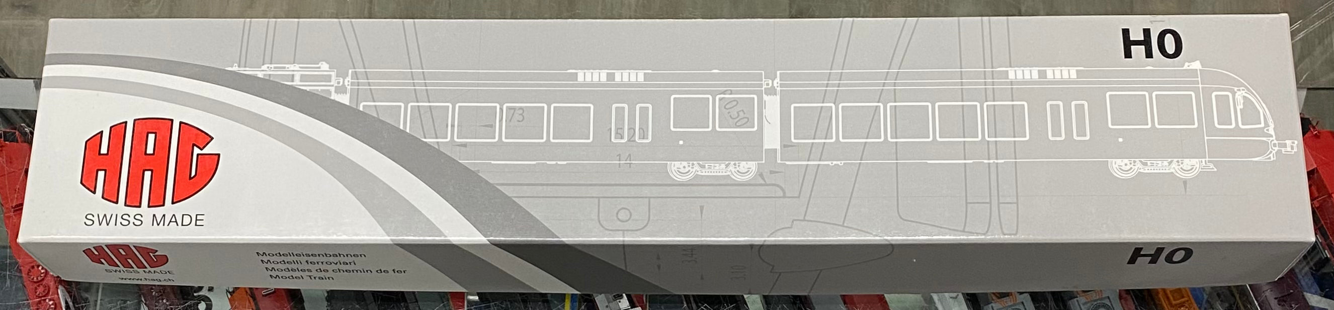 HAG 34101-20 HO SBB-CFF-FFS GTW 2/6 Elektrotriebwagen (Thurbo) 762-0 DCC