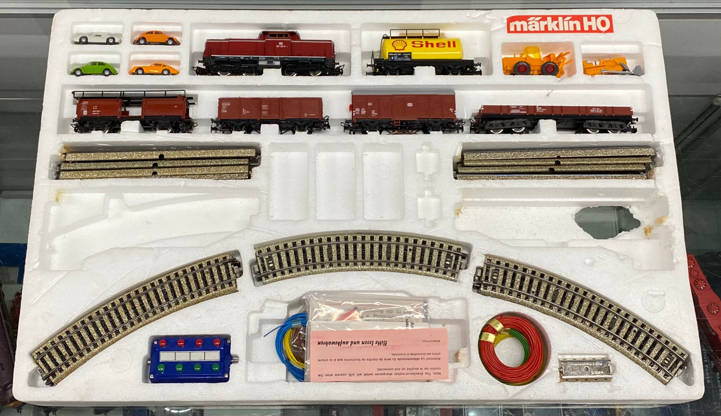 Marklin 2875 HO Guterzug - Locomotive and 5 Car Train Set