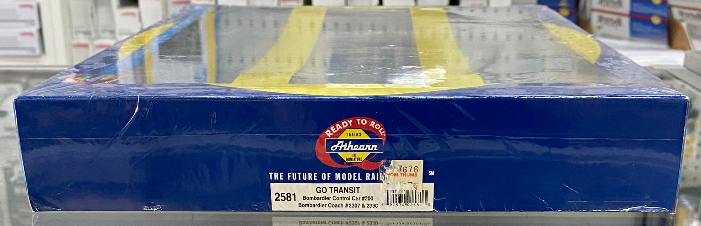 Athearn 2581 HO Go Transit 3 Pack Passenger Car Set GO Transit (GOT) 200/2307/2330