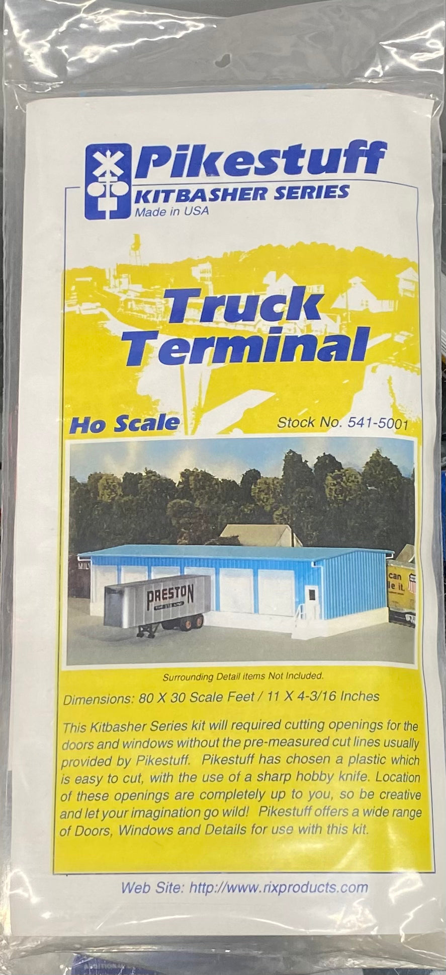 Pikestuff 541-5001 HO Truck Terminal