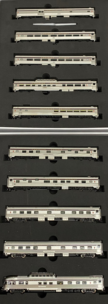 Rapido 550001 N The Canadian 10 piece Set ( Fully Lighted) Set #1 Canadian Pacific (CP)