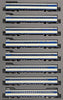 Kato 10-1701 N 8 Car Passenger Set O-2000 Series Shinkansen Hikari Kodama (#1)