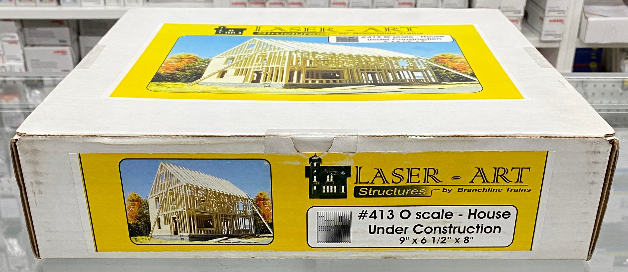 Laser-Art Structures 413 O House Under Construction