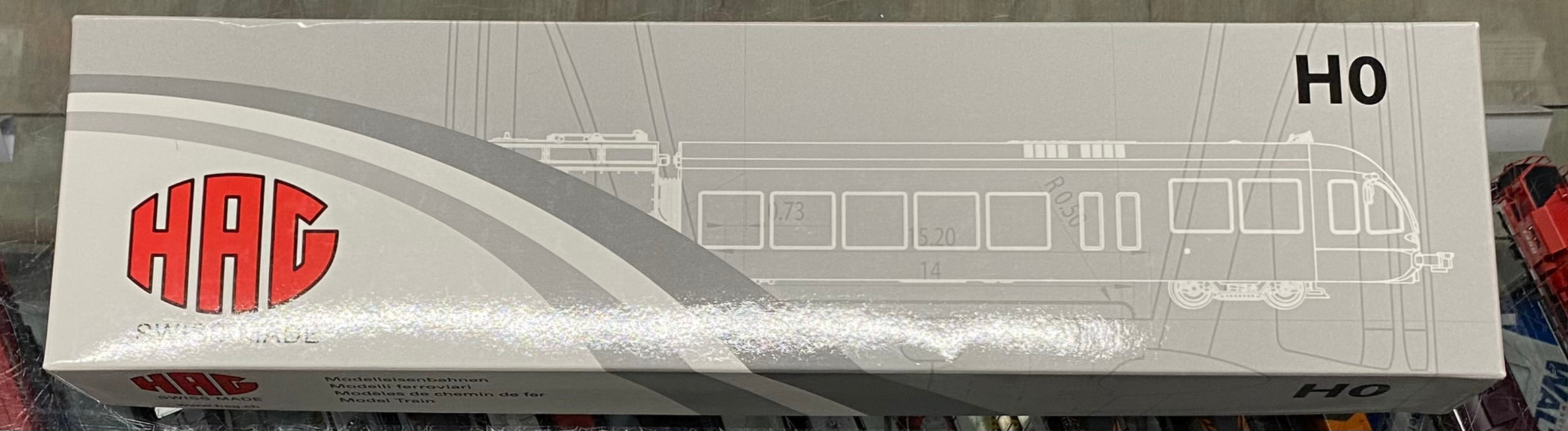 HAG 34007-20 HO SBB-CFF-FFS GTW 2/6 Elektrotriebwagen (Thurbo) 723-2 DCC