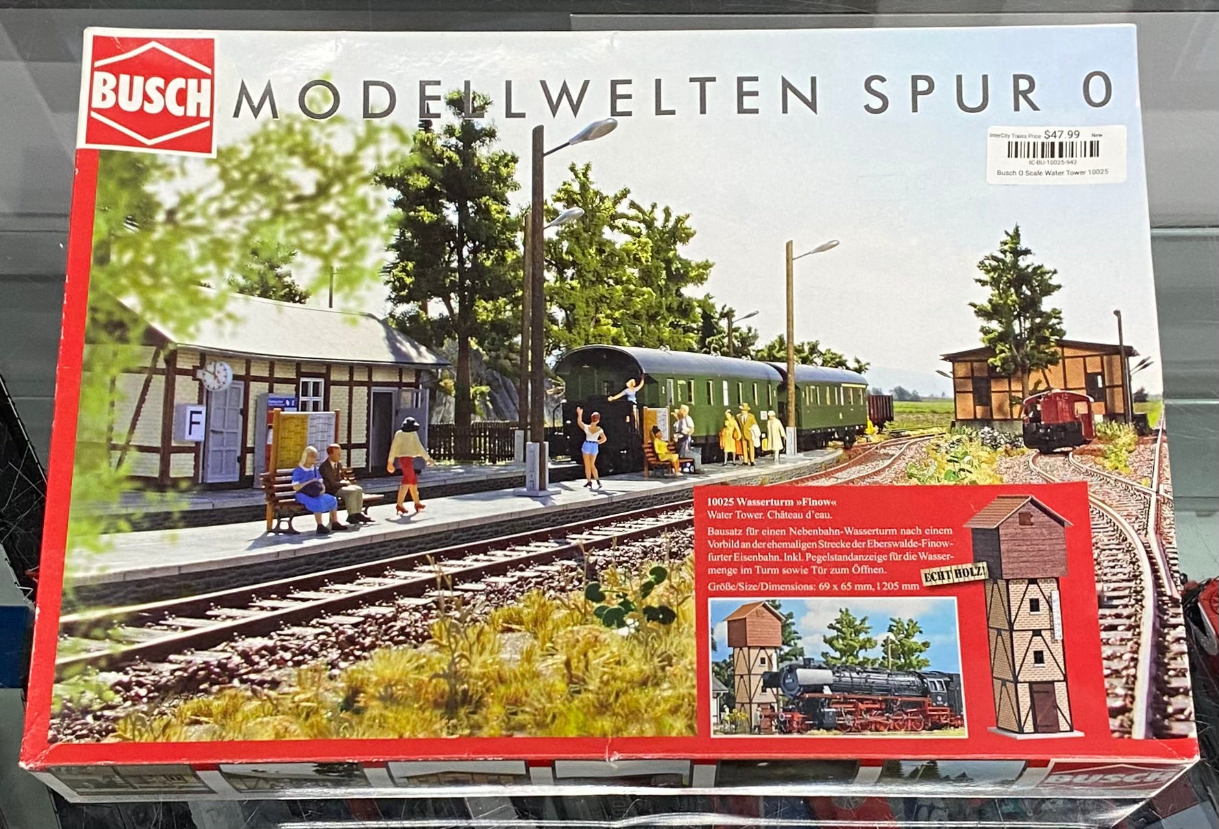 Busch O Scale Water Tower 10025