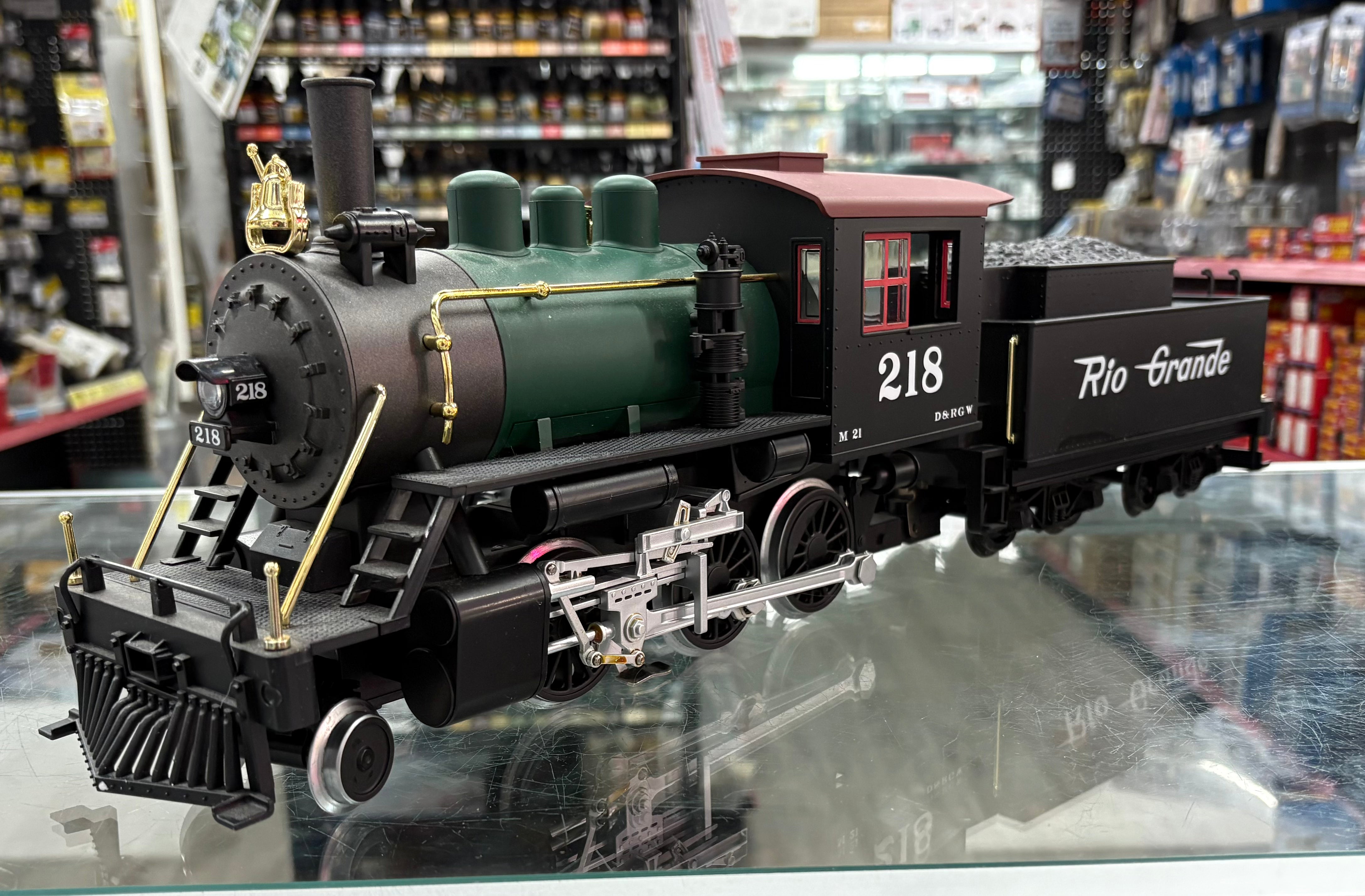 Piko 38210 G 2-6-0 Steam Locomotive Denver and Rio Grande Western (DRGW) 218 Analog DC