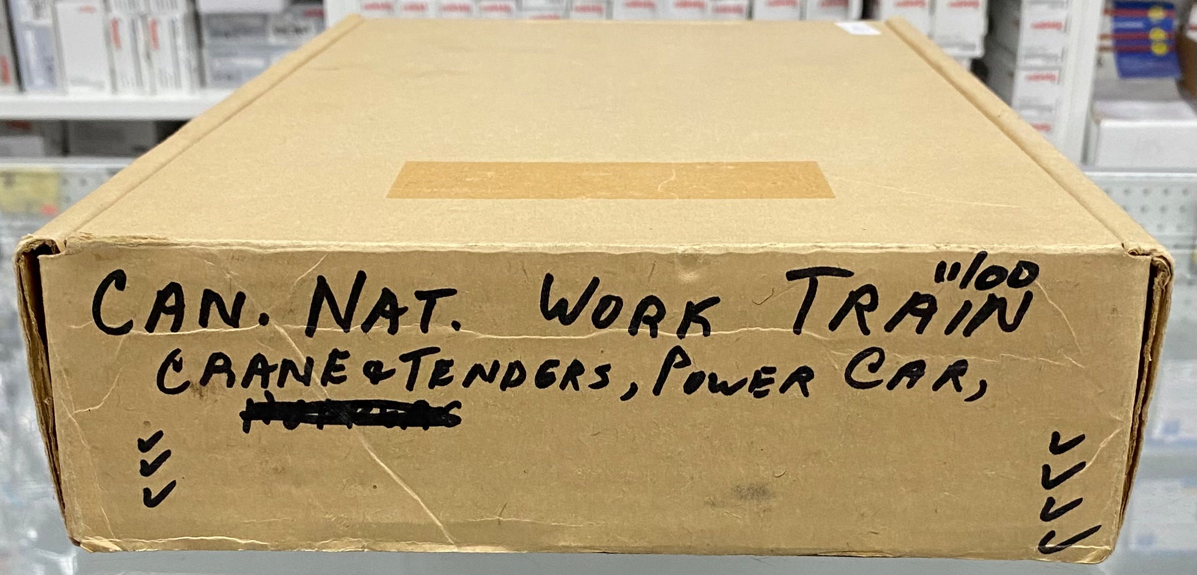 Mixed Vendors CNWORKTRAIN1 HO CN Work Train Crane and Tenders Set Canadian National (CN)