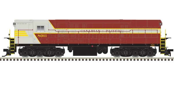 Atlas 10004142 FM H-24-66 Phase 2 Trainmaster - LokSound & DCC - Master(R) Gold -- Canadian Pacific #8917 (Late Scheme, gray, maroon, yellow)