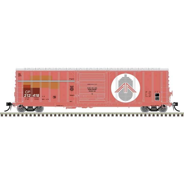 Atlas HO 20007539 CNCF 5000 50' Boxcar - Master(R) - Canadian Pacific #212555 (Ex-Ann Arbor Patched, orange, white, black)
