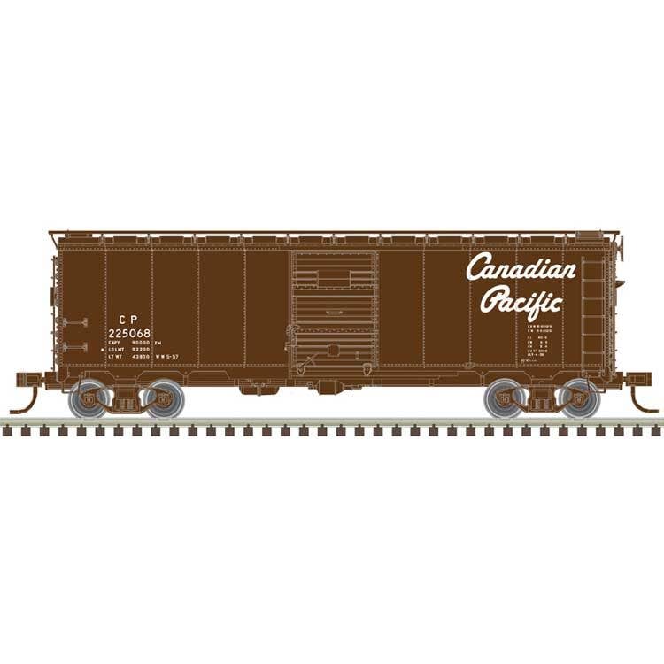 Atlas HO 20007768 1932 ARA 40' Steel Boxcar - Master(R) - Canadian Pacific #225074 (Boxcar Red, white, Script Lettering)