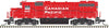 Atlas N 40004811 EMD GP38-2 Phase II - Standard DC - Canadian Pacific 4401 (red, white)