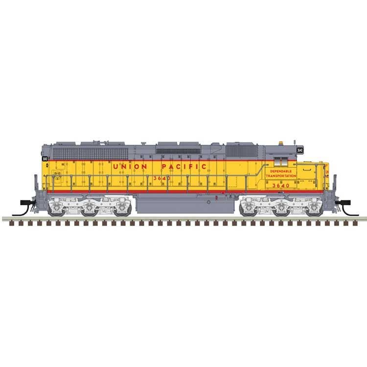 Atlas N 40006027 EMD SD45 Low Nose - Sound and DCC - Master(R) Gold - Union Pacific #3626 (Armour Yellow, gray, red)