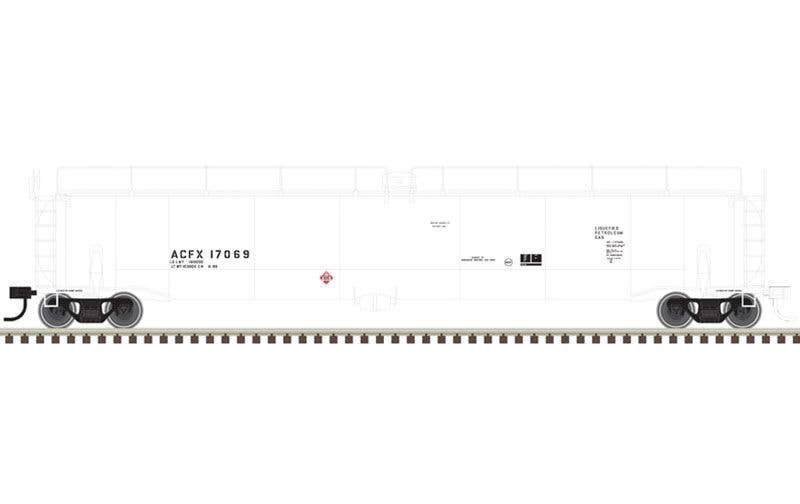 Atlas N 50005364 ACF 33,000 Gallon Tank Car - Master(R) - ACFX 17069 (white, black)