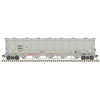 Atlas N 50006849 Trinity 5660 PD Covered Hopper - GE Rail Services NAHX #60762 (gray, black, yellow conspicuity stripes)