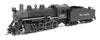 Broadway Limited Imports N 8380 2-8-0 Consolidation - Sound, Smoke and DCC Paragon4(TM) - Denver & Rio Grande Western #1159 (black, graphite, Flying Grande)