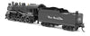 Broadway Limited Imports N 8380 2-8-0 Consolidation - Sound, Smoke and DCC Paragon4(TM) - Denver & Rio Grande Western #1159 (black, graphite, Flying Grande)