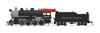 Broadway Limited Imports HO 8754 2-8-0 Consolidation - Standard DC - Stealth - Northern Pacific #1252 (black, graphite, Tuscan)
