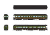 Broadway Limited Imports HO 8952 Heavyweight Business Car Observation - Canadian National #85 (1950s Scheme, green, black, yellow)