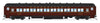 Broadway Limited Imports HO 8965 PRR 5-Car Set - PB70 Combine, 3 P70Coach, Z74D Business Observation Set - RTR - Pennsylvania Railroad #4780, 3420, 3575, 3706, 7504 Quaker City (Late 1940s)
