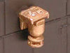 Cal Scale HO 627 Graham White Electric Bell w/Mounting Bracket - Lost Wax Brass Casting