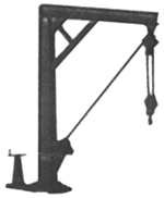 Tichy Train Group 8007 Jib Crane -- Kit