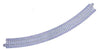 Kato N 20124 Curved Roadbed Track Section - Concrete Ties - Unitrack - 45-Degree, 12-3/8" 315mm Radius pkg(4)