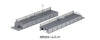 Kato N 23180 One-Sided Platform Ends - Kit - 1 Each Left and Right