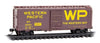 Micro Trains N 2000517 40' Single-Door Boxcar - Western Pacific #22023 (Boxcar Red, yellow, Block Western Way Slogan)