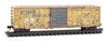 Micro Trains N 2544443 50' Rib-Side Single-Door Boxcar No Roofwalk - Chesapeake & Ohio #400785 (Weathered, Patched Ex-Railbox, yellow Series #7)